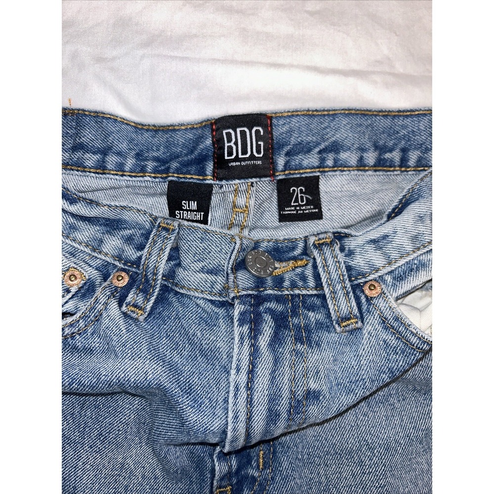 BDG urban outfitters women's slim‎ straight size 26 jeans - Picture 6 of 11